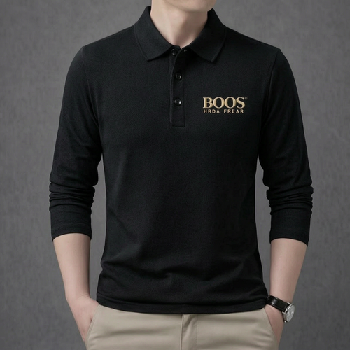 Suéter Polo Boos de algodão
