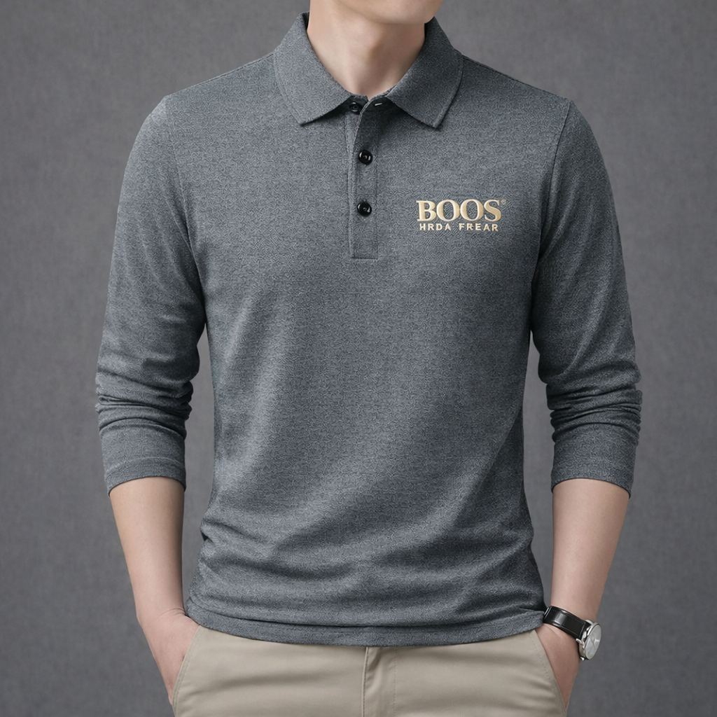 Suéter Polo Boos de algodão