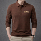 Suéter Polo Boos de algodão
