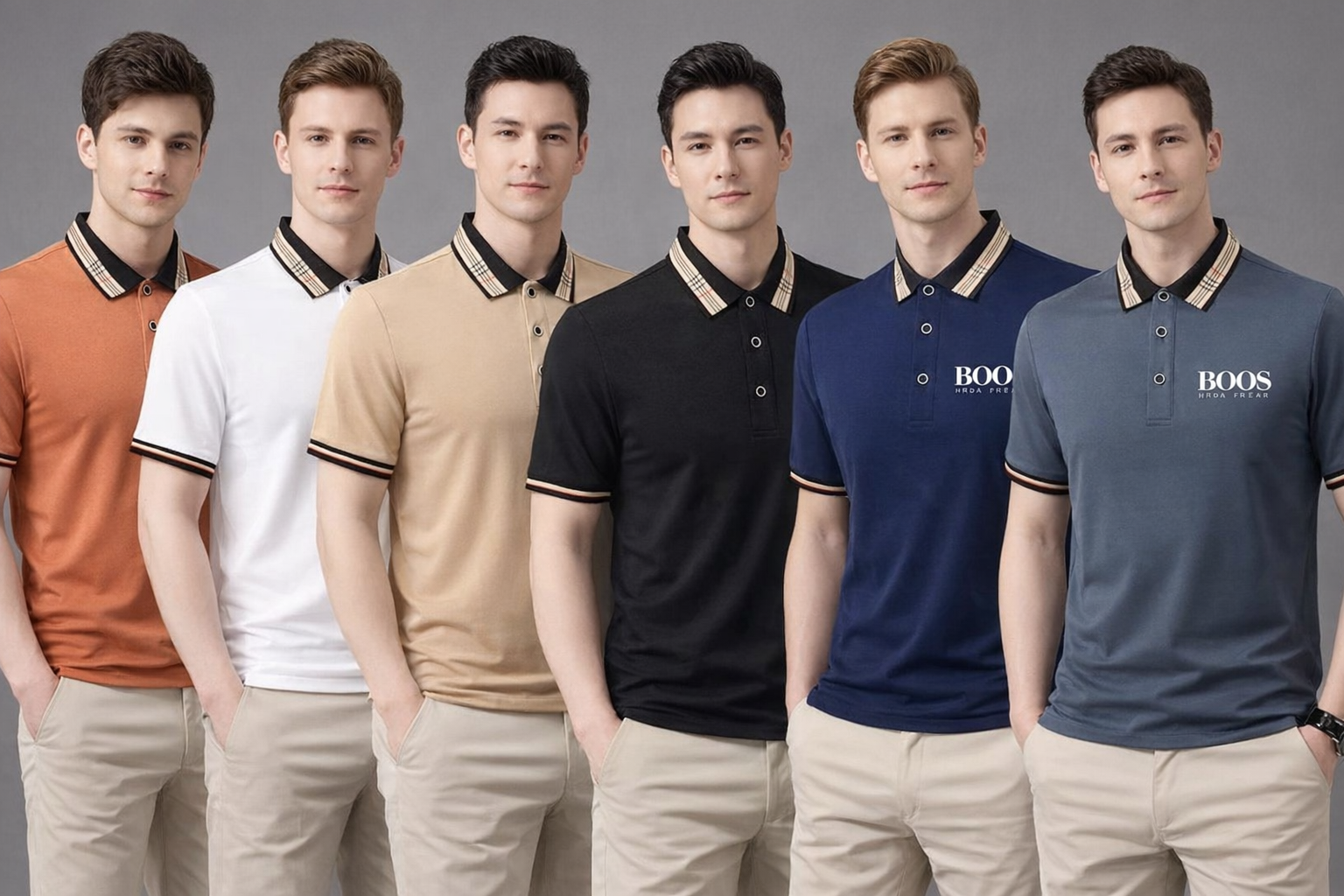 Pague 3 Leve 6 Camisas polo BOOS
