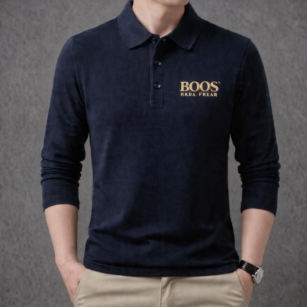 Suéter Polo Boos de algodão