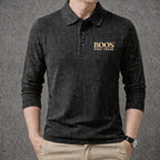 Suéter Polo Boos de algodão