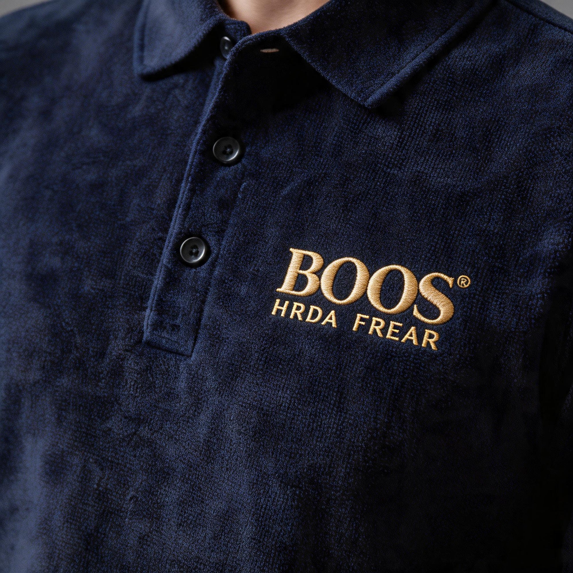 Suéter Polo Boos de algodão