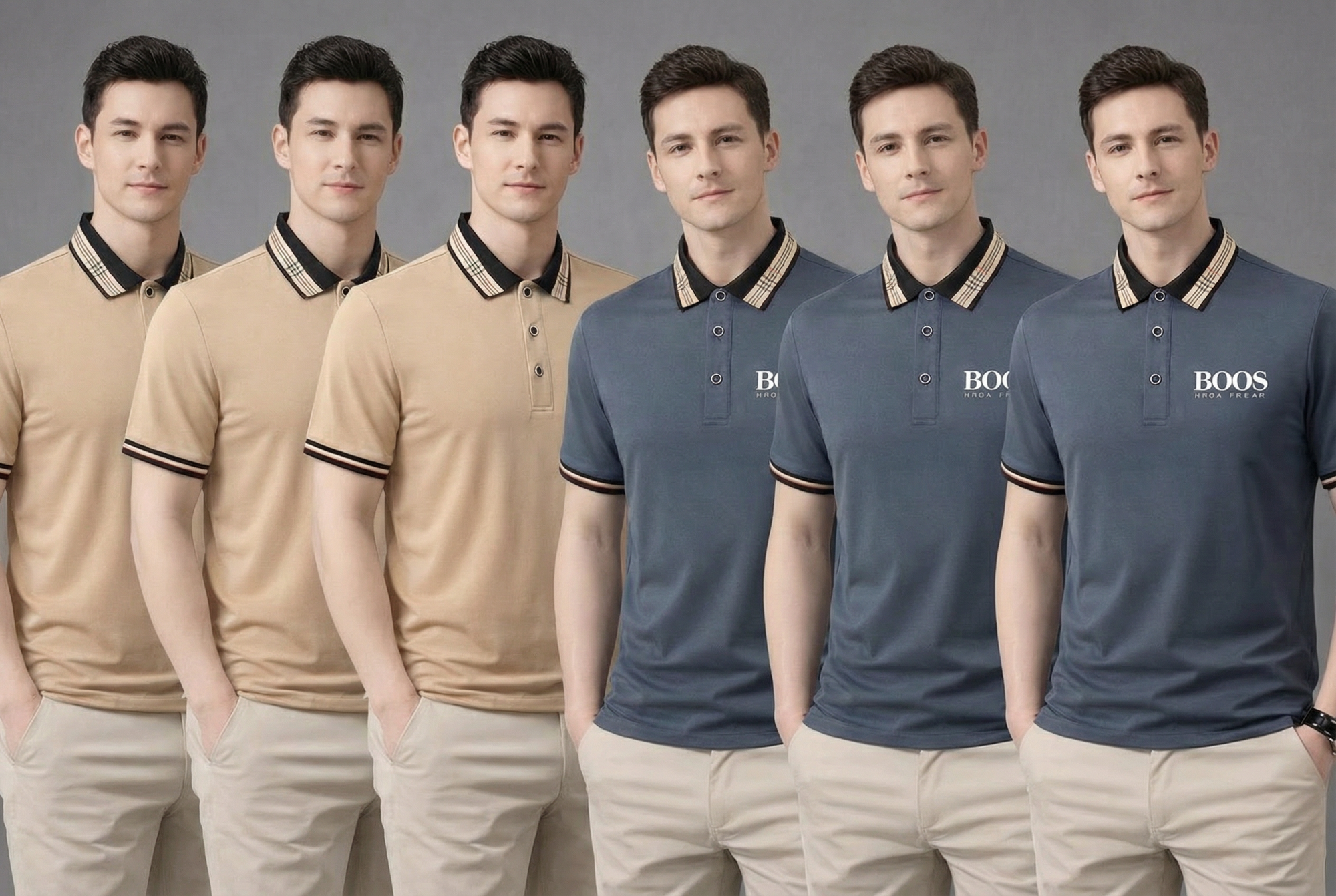 Pague 3 Leve 6 Camisas polo BOOS
