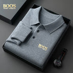 Suéter Polo Boos de algodão