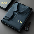 Suéter Polo Boos de algodão