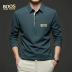 Camisa manga longa polo boos