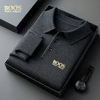 Suéter Polo Boos de algodão